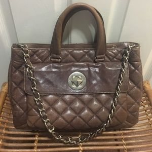 💜 Kate Spade Quilted Satchel